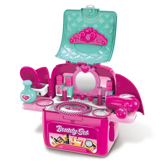 Kid Galaxy® On the Go Backpack Pretend Vanity Play Set